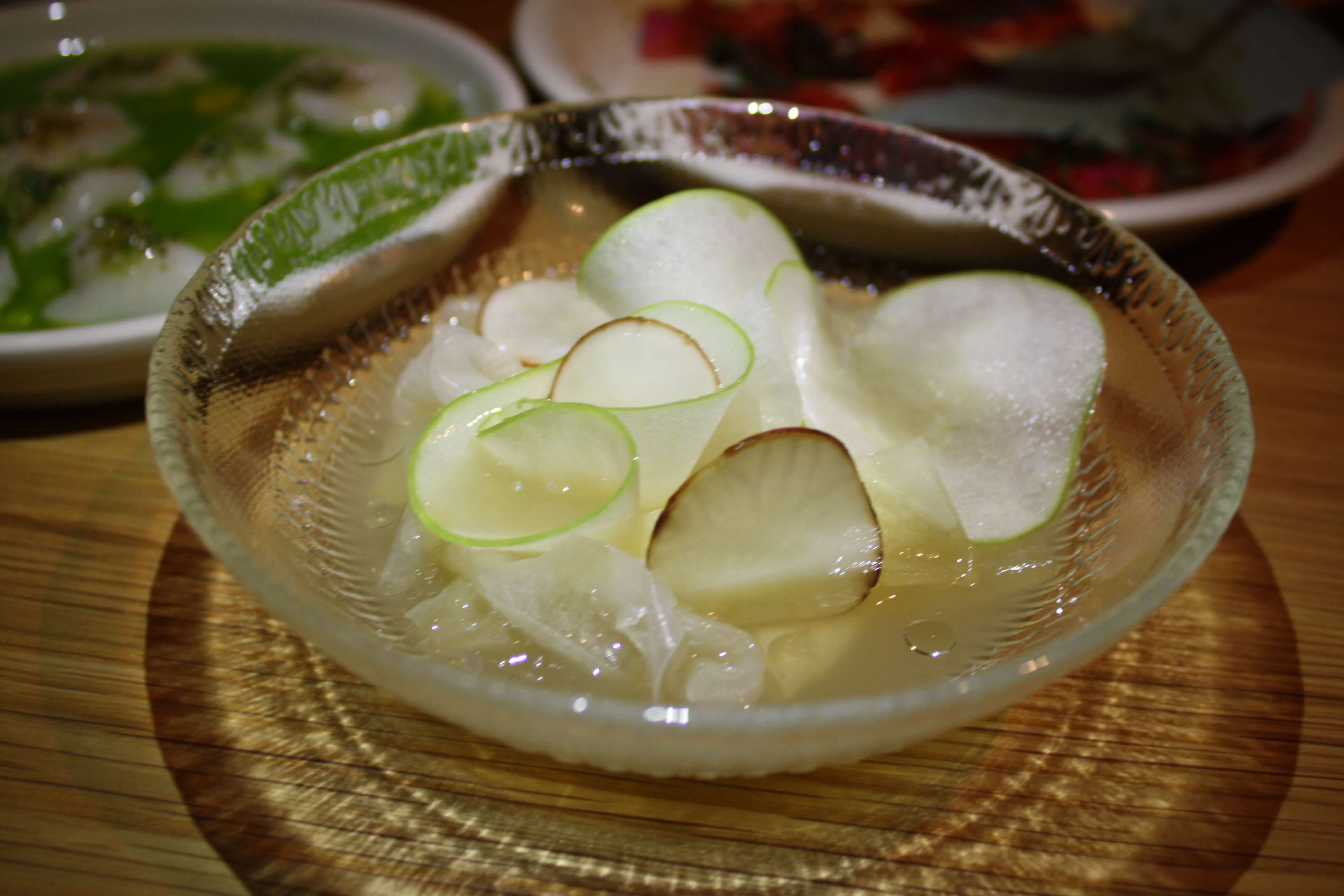 Shaved Winter Vegetables